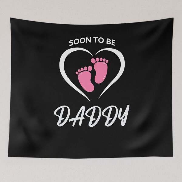 Item preview, Soon To Be Daddy For A 1st Time Daddy Baby Girl Pregnancy Announcement designed and sold by manzee.