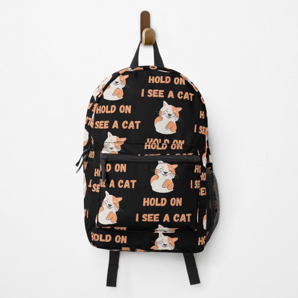 Item preview, HOLD ON I SEE A CAT  CUTE T_SHIRT DESIGN    designed and sold by CasterNick.