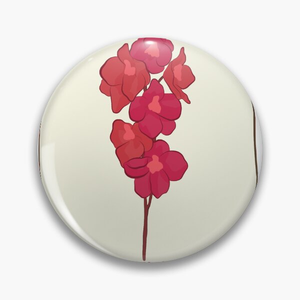 Item preview, Ruby Red Larkspur For July  designed and sold by NightCrafting.