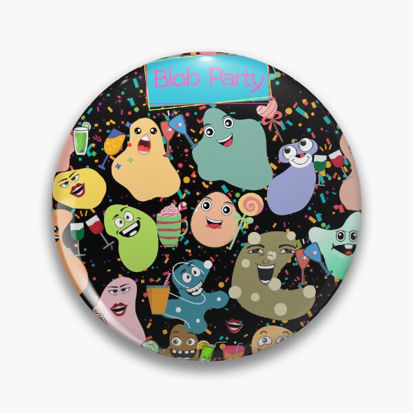 Item preview, blob party designed and sold by artigrow.