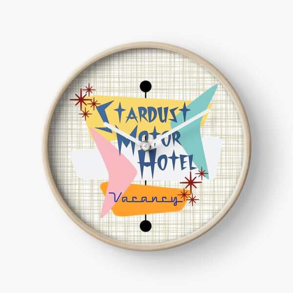 Stardust Motor Hotel (Bkgrnd) Clock