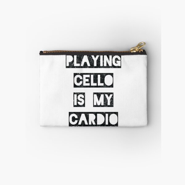 Item preview, Playing Cello is my Cardio | black designed and sold by Gregg Brinkerhoff.