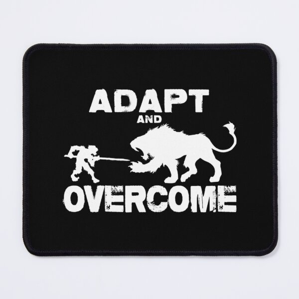 Item preview, Adapt And Overcome White Graphic Essential T-Shirt designed and sold by marshacryjsy7.