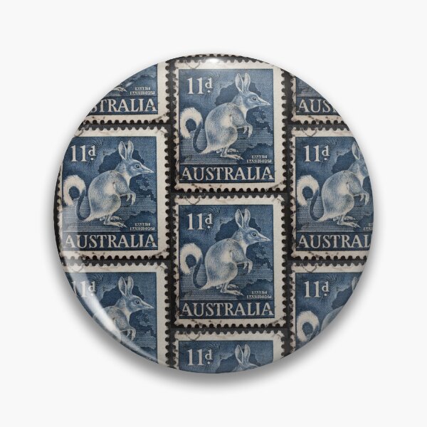Item preview, Australian Blue Stamp 11- Rabbit Bandicoot designed and sold by 2AGoodHome.