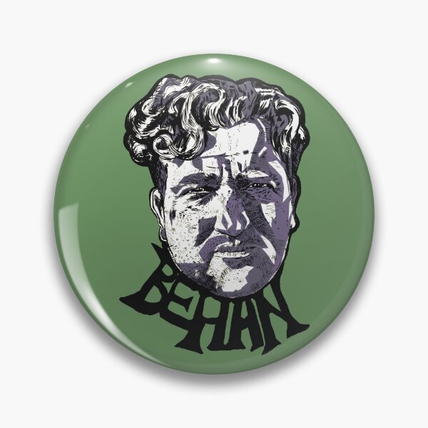 Item preview, Brendan Behan t-shirt designed and sold by lorcagrimes.