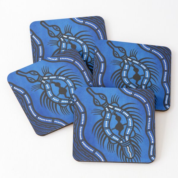 Item preview, Authentic Aboriginal Art - Echidna (2022) designed and sold by HogarthArts.