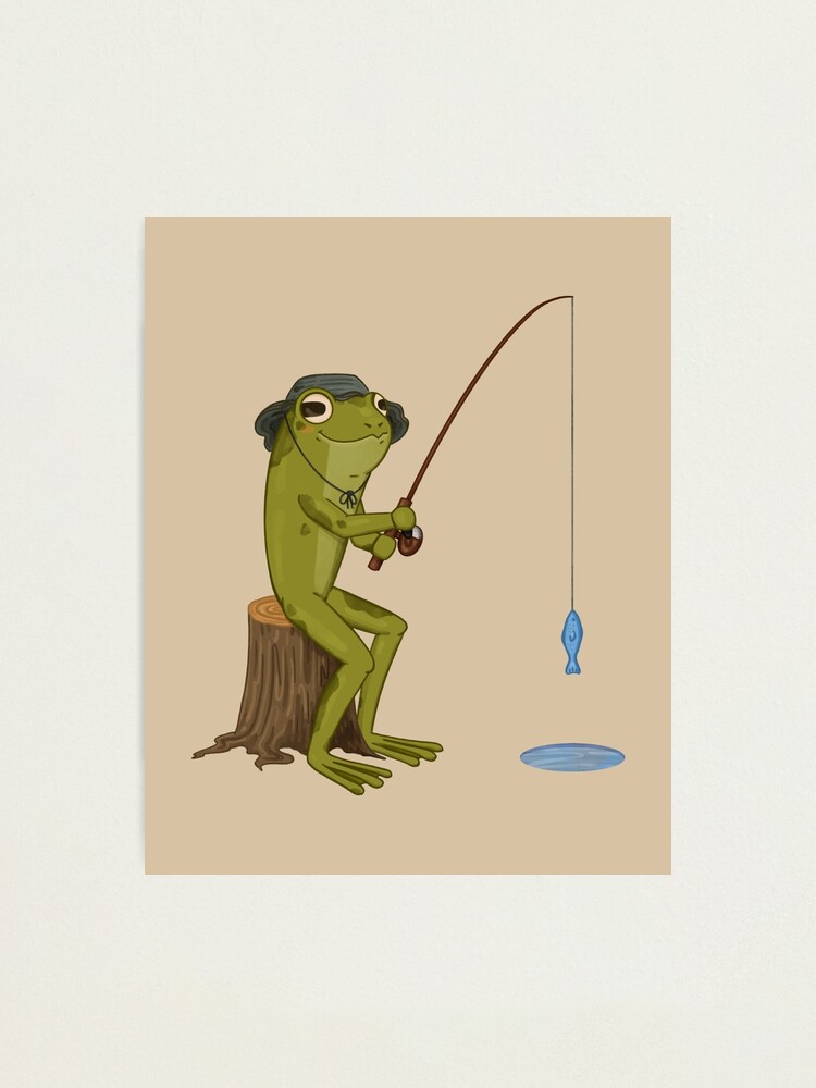 Tacky Bug Catching Frog | Poster