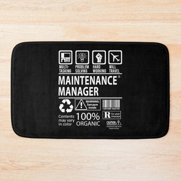Item preview, Maintenance Manager T Shirt - Multitasking Job Gift Item Tee designed and sold by watkinsmat.