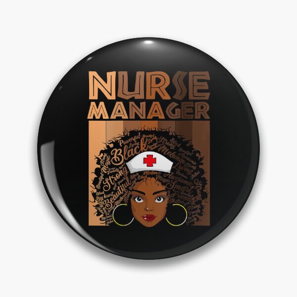 Item preview, Black Manager Nurse For Women Girls African American designed and sold by GardNewerd.