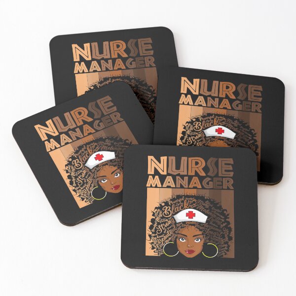Item preview, Black Manager Nurse For Women Girls African American designed and sold by GardNewerd.