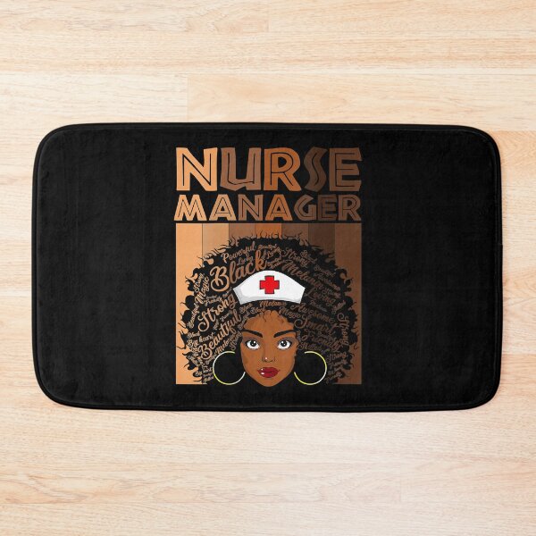 Item preview, Black Manager Nurse For Women Girls African American designed and sold by GardNewerd.
