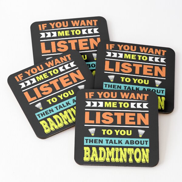 Item preview, Badminton Funny Quote designed and sold by vineeth.
