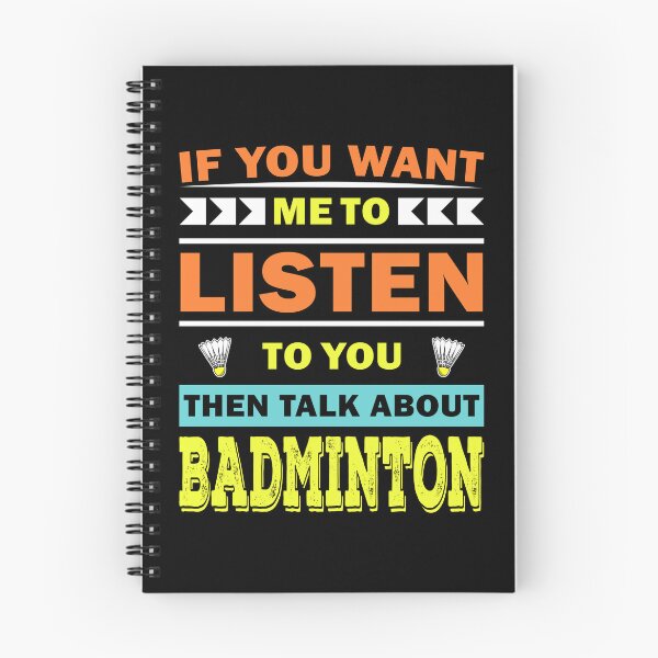 Item preview, Badminton Funny Quote designed and sold by vineeth.