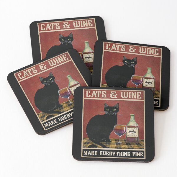 Item preview, Cat And Wine designed and sold by JakeGoodwin.