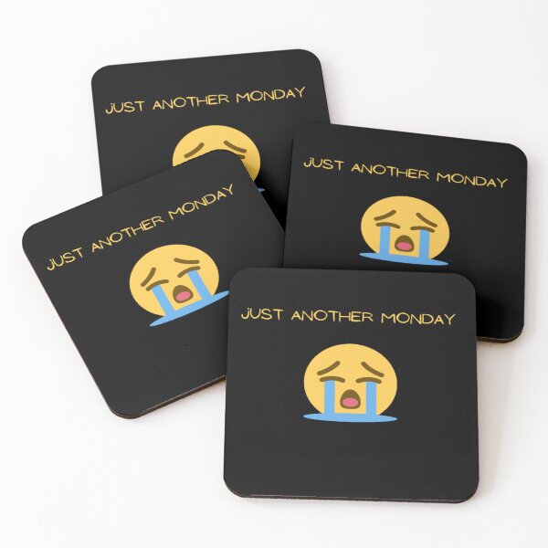 Item preview, Just Another Monday, Funny Sayings Humor  designed and sold by Nero9o.