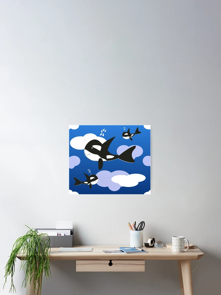 Thumbnail 2 of 3, Poster, Orca Design designed and sold by RoxanneG.