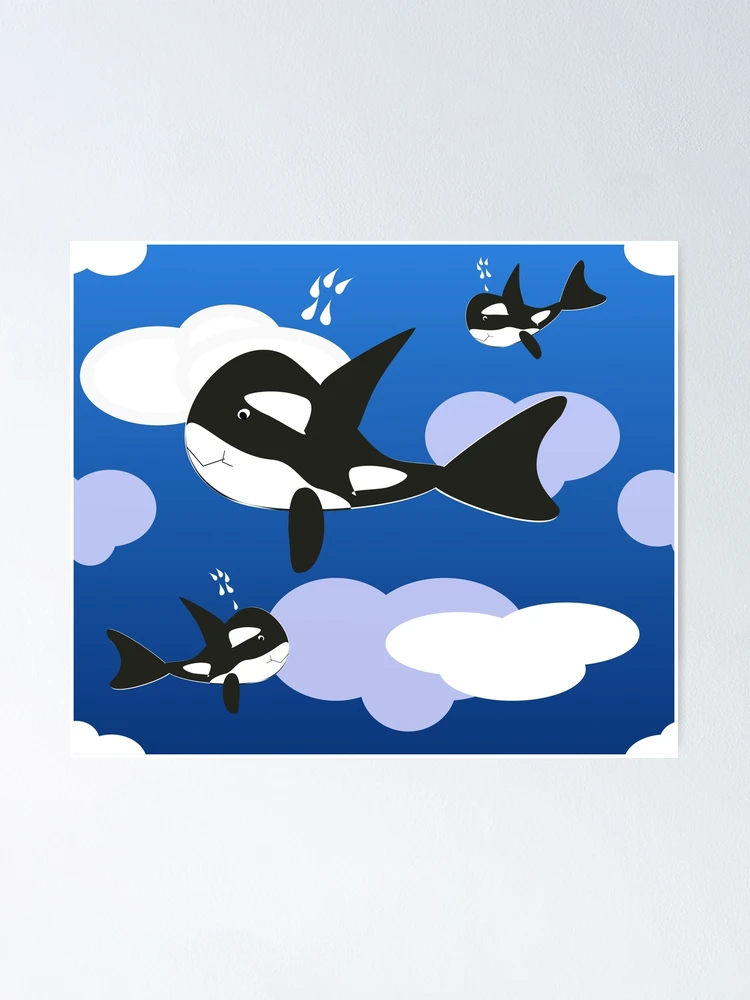 Thumbnail 1 of 3, Poster, Orca Design designed and sold by RoxanneG.