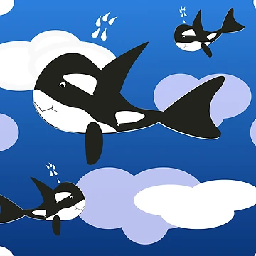 Artwork thumbnail, Orca Design by RoxanneG