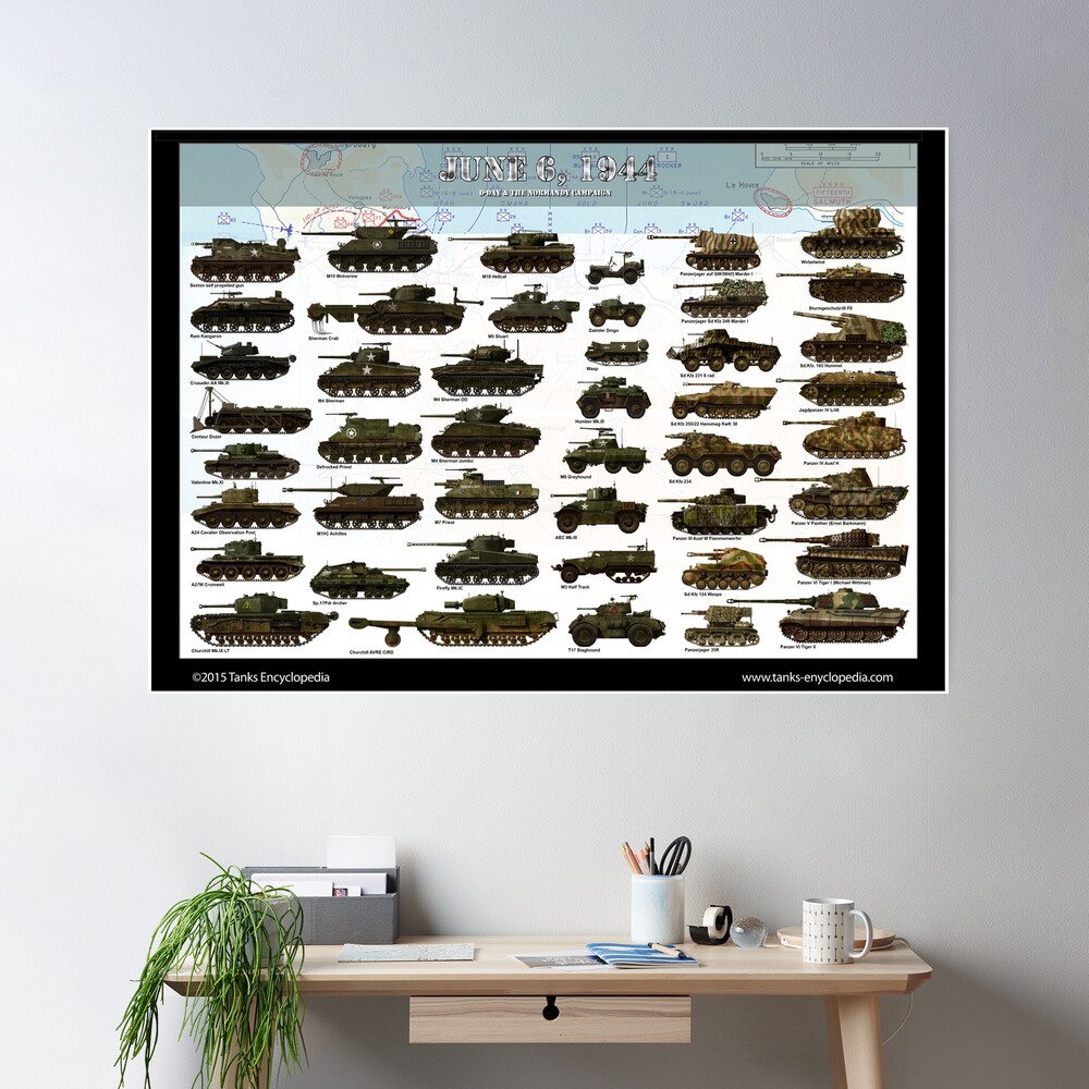 D-Day Normandy 1944 Poster