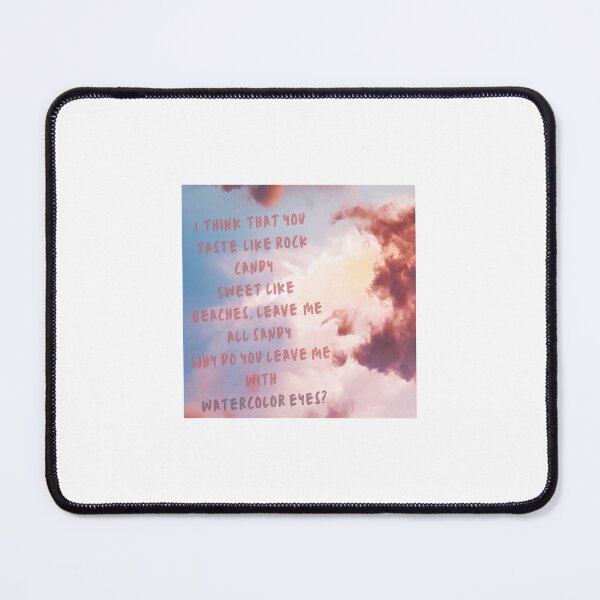 Item preview, Watercolor Eyes Lyrics designed and sold by Nati Tibby.