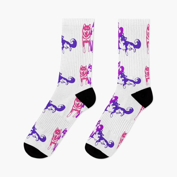 Item preview, Shiba Bisexual Pride Flag designed and sold by RoyaleBlue.