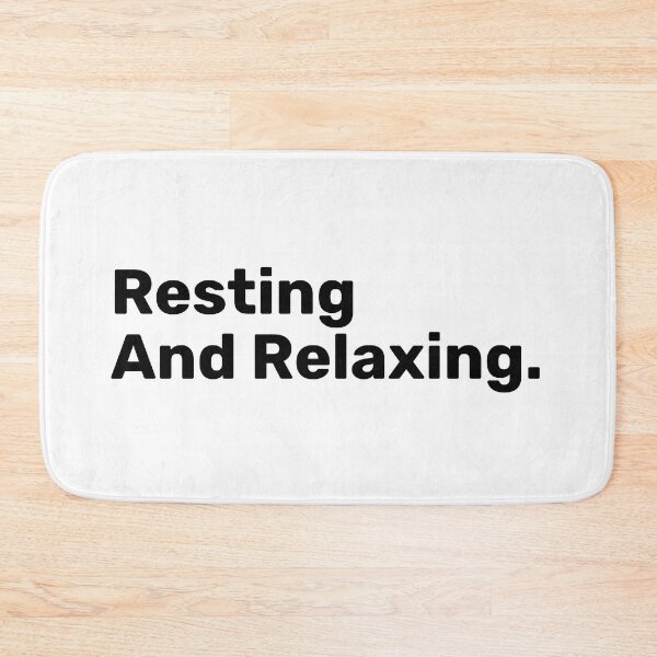 Item preview, Resting And Relaxing | Funny sayings designed and sold by BopleDesigns.