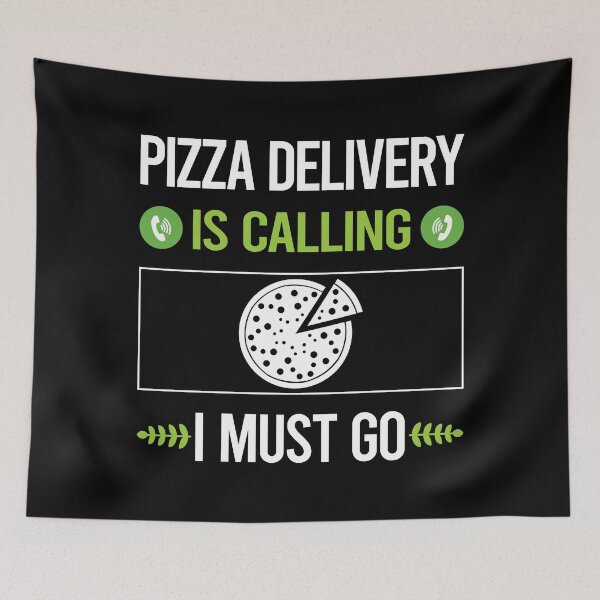 Item preview, It Is Calling Pizza Delivery designed and sold by saraokcstreva.