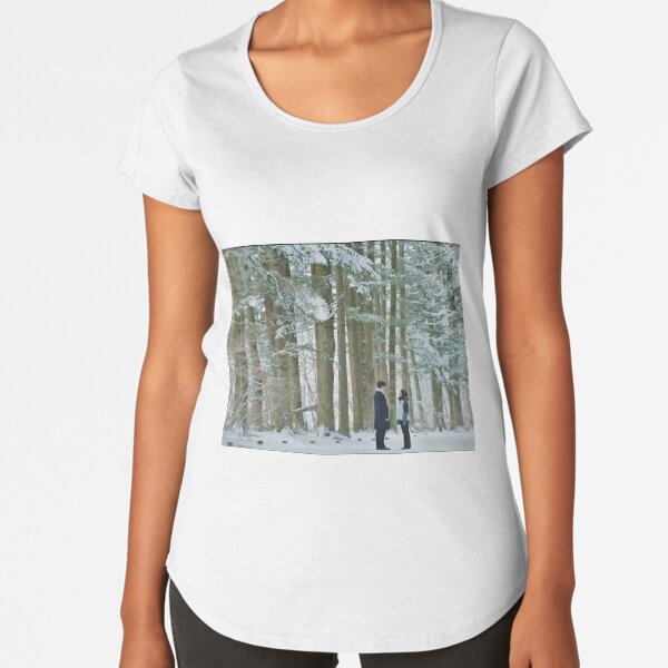 Goblin The Lonely Guardian Winter Meeting Premium Scoop T-Shirt