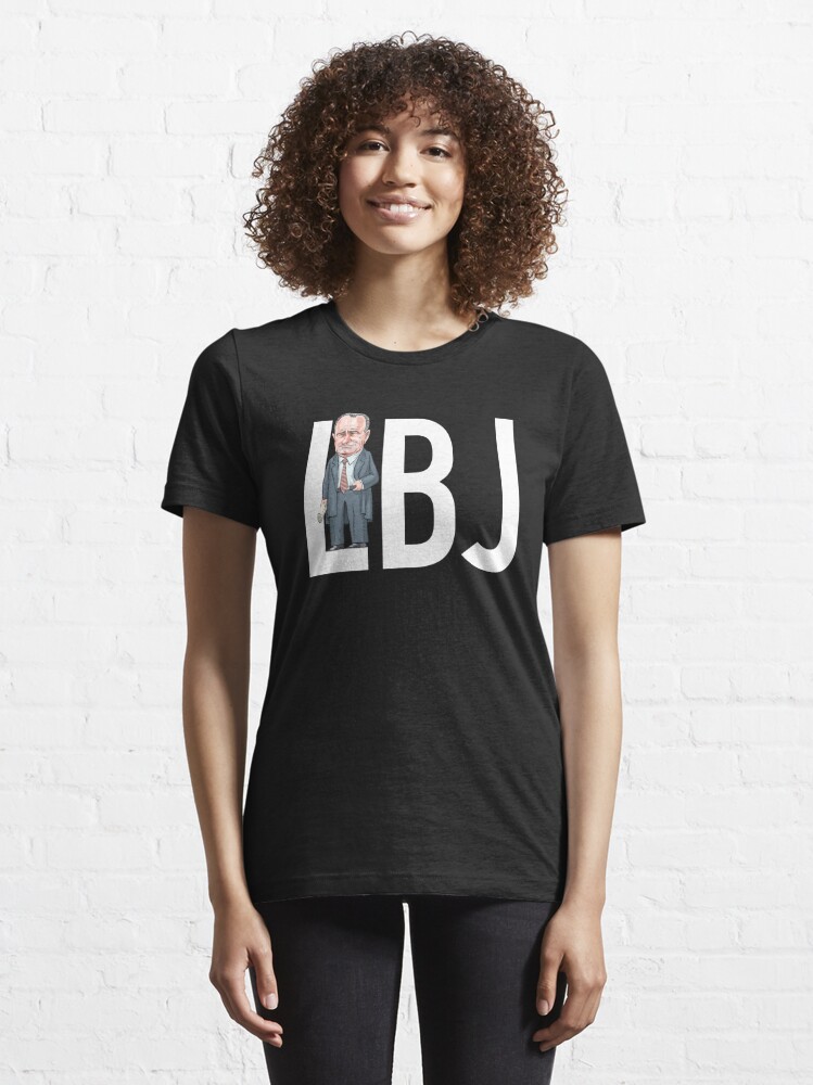 Women's Calvin Johnson Name & Number Slim Fit T-Shirt - Black