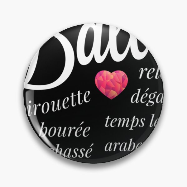 Item preview, Ballet French Dance Terms Positions  designed and sold by olnickespeyi.