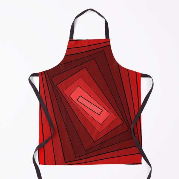 Item preview, Lava Time, Rectangles Concentric Pattern Abstract designed and sold by SnarkyTeesMugs.