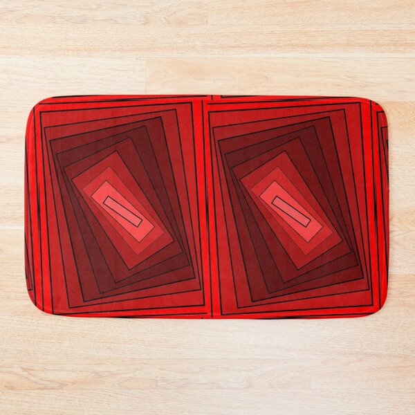 Item preview, Lava Time, Rectangles Concentric Pattern Abstract designed and sold by SnarkyTeesMugs.