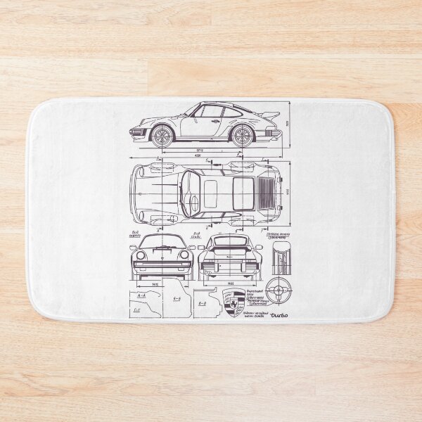 Item preview, 911 930 Blueprint turbo Classic vintage designed and sold by PeterwRamseth.