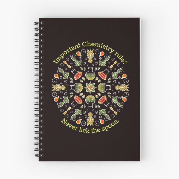 Item preview, Funny Chemistry Never Lick The Spoon Science Humor designed and sold by Boriana Giormova.
