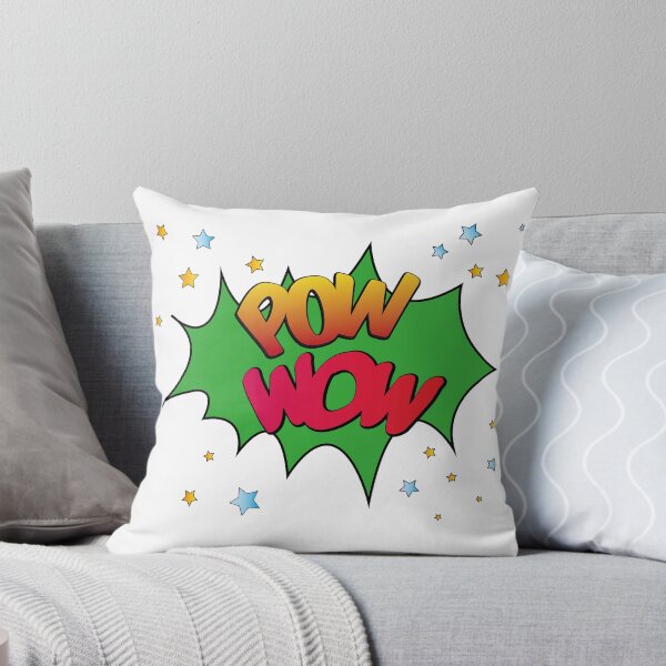Item preview, Pow gun wow comic text speech bubble.fect.  Vintage comics book poster.  designed and sold by paolboa.