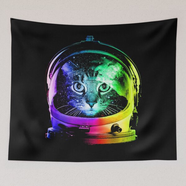 Item preview, Astronaut Cat meme vintage designed and sold by PeterwRamseth.