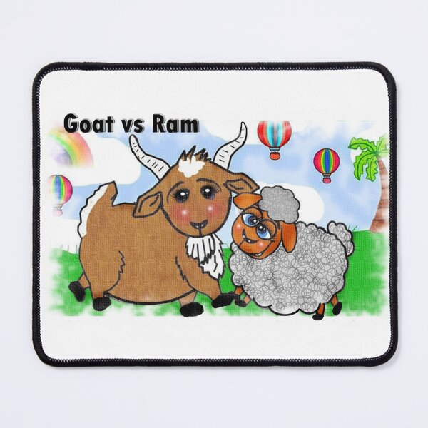 Item preview, Goat Vs Ram designed and sold by Shirley cute art .