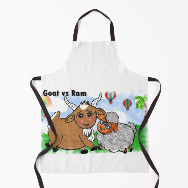 Item preview, Goat Vs Ram designed and sold by Shirley cute art .