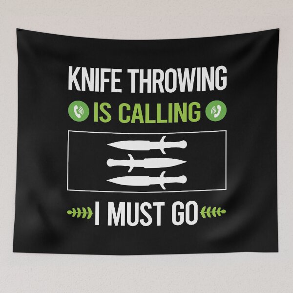 Item preview, It Is Calling Knife Throwing designed and sold by saraokcstreva.