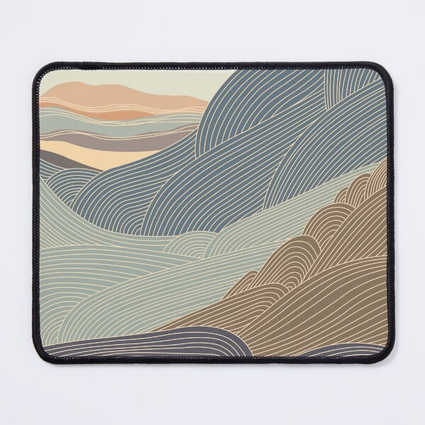 Item preview, Ocean Waves Line Art 2 designed and sold by SurfolioPrints.
