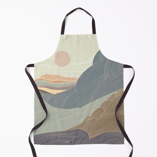Item preview, Ocean Waves Line Art 2 designed and sold by SurfolioPrints.