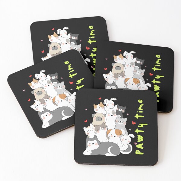 Item preview, PAWty time- Funny Cat Dog Pet Party Meme  designed and sold by 99organizersd.