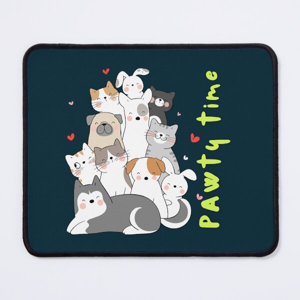 Item preview, PAWty time- Funny Cat Dog Pet Party Meme designed and sold by 99organizersd.