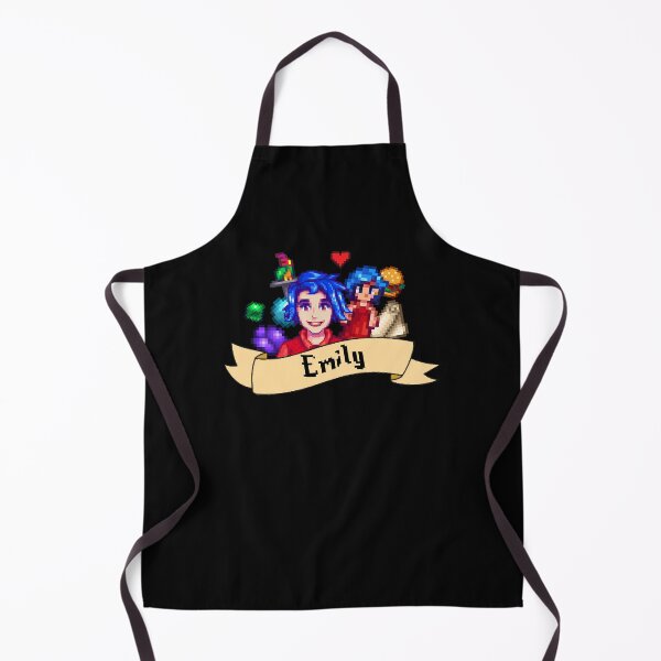 People Classic Emily Make A Smile Stardew Valley Cool Photographic Apron