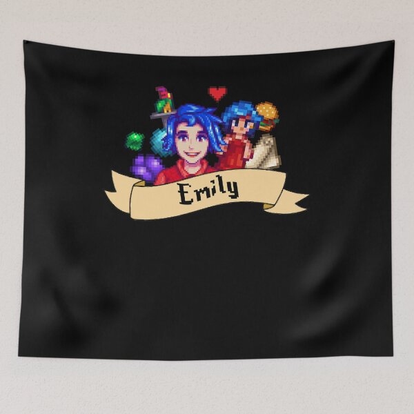 Item preview, People Classic Emily Make A Smile Stardew Valley Cool Photographic designed and sold by BochsaBannan.