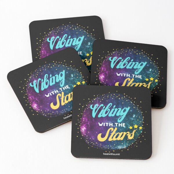 Item preview, Vibing with the Stars - Galaxy, sparkle, space and stars.  designed and sold by Heal with  Sumit.