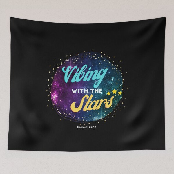 Item preview, Vibing with the Stars - Galaxy, sparkle, space and stars.  designed and sold by Heal with  Sumit.