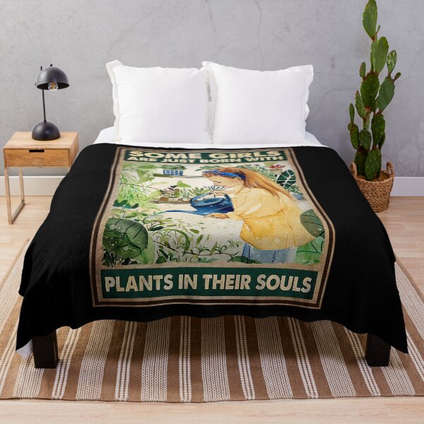 Item preview, Some girls are just born with plants in their souls designed and sold by reenea84.