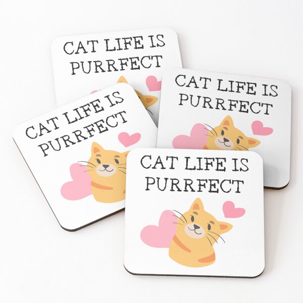 Item preview, cat life is purrfec designed and sold by 99organizersd.