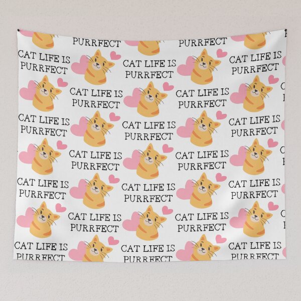 Item preview, cat life is purrfec designed and sold by 99organizersd.